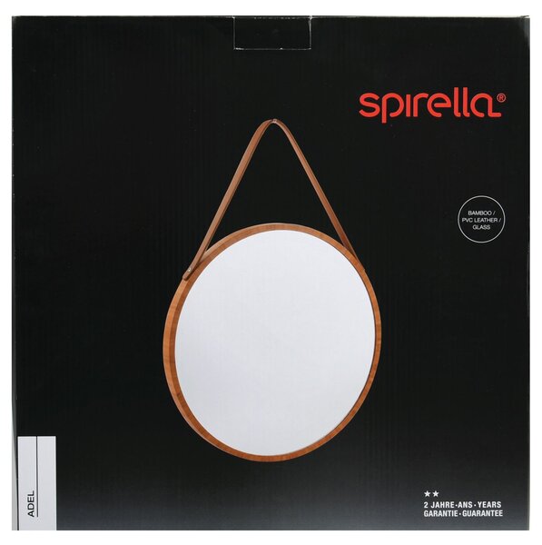 Spirella nástěnné zrcadlo ADEL, bambus, 40 cm