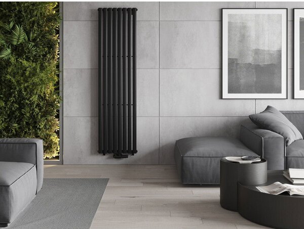 Mexen Oregon dekorativní radiátor 1800 x 480 mm, 805 W, černý - W202-1800-490-00-70