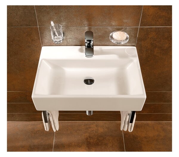 Villeroy & Boch Memento - Umyvadlo 600x420 mm, s přepadem, alpská bílá 51336001