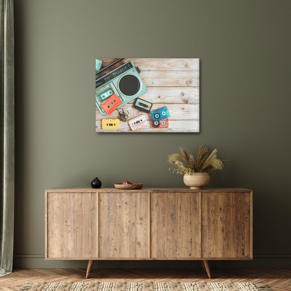 Obraz - Retro rádio (70x50 cm)