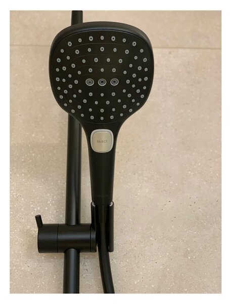 Hansgrohe Raindance Select E 120 ruční sprcha 3jet, matná černá 26520670
