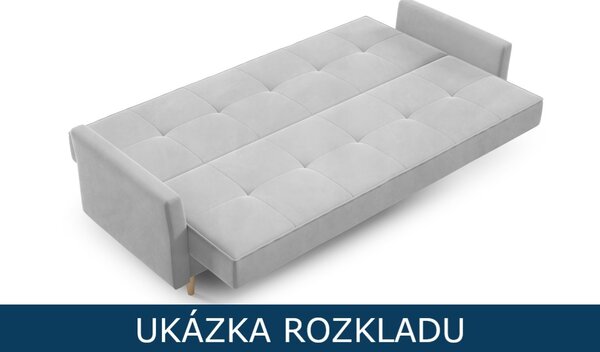 Rozkládací pohovka Laxe - Kronos 01 Barva nožiček: Buk přírodní