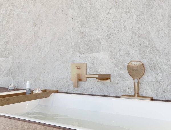 Hansgrohe Raindance Select E 120 ruční sprcha 3jet, kartáčovaný bronz 26520140