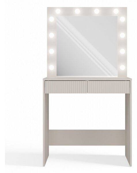 Toaletka ROMERA - kašmír + zrcadlo a LED osvětlení ZDARMA