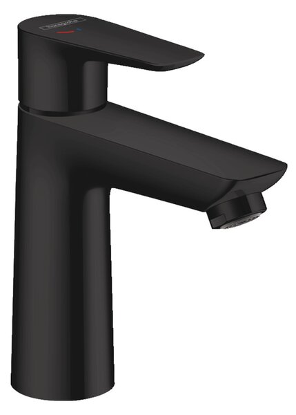 Hansgrohe Talis E Páková umyvadlová baterie 110 CoolStart s odtokovou soupravou s táhlem, matná černá 71713670
