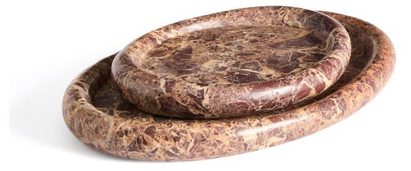 Mramorový dekorační tác 23x30 cm Lenorel – Kave Home