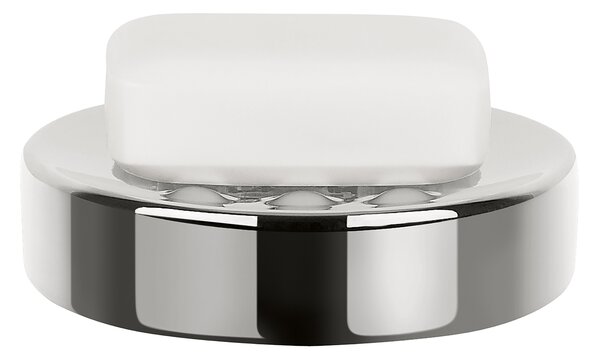 Spirella mýdlenka TUBE, stříbrný, porcelán