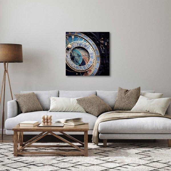 Obraz - Orloj, Praha (30x30 cm)