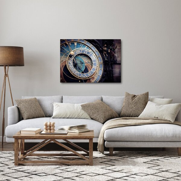 Obraz - Orloj, Praha (70x50 cm)