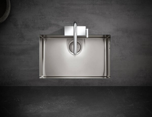 Hansgrohe Aquno Select M81 kuchyňská páková baterie 170 vytažitelná sprška, 3jet, sBox, chrom 73831000