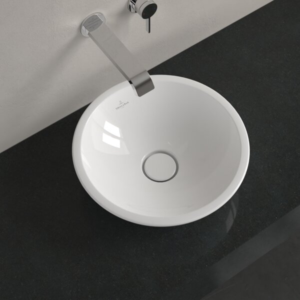 Villeroy & Boch Loop & Friends - Umyvadlová mísa Ø 380 mm, alpská bílá 51480101