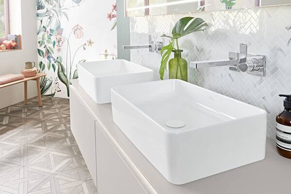 Villeroy & Boch Collaro - Umyvadlová mísa 560x360 mm, bez přepadu, alpská bílá 4A205601