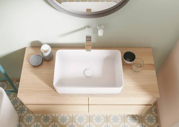 Villeroy & Boch Collaro - Umyvadlová mísa 560x360 mm, bez přepadu, alpská bílá 4A205601