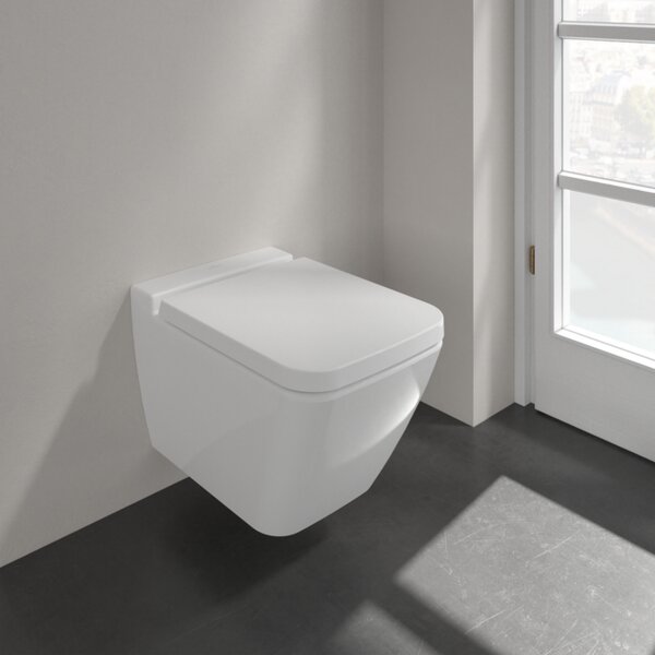 Villeroy & Boch Finion - Závěsné WC, Rimless, alpská bílá CeramicPlus 4664R0R1