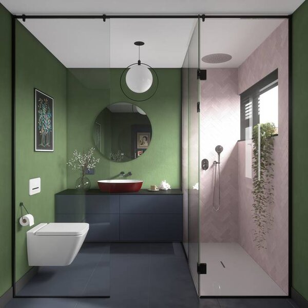 Villeroy & Boch Finion - Závěsné WC, Rimless, alpská bílá CeramicPlus 4664R0R1