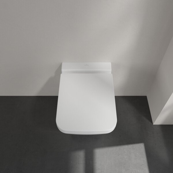 Villeroy & Boch Finion - Závěsné WC, Rimless, alpská bílá CeramicPlus 4664R0R1