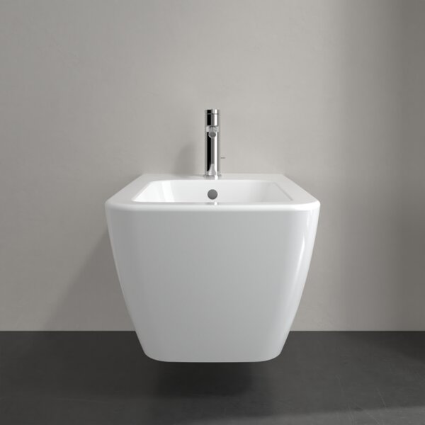 Villeroy & Boch Finion - Bidet závěsný, alpská bílá CeramicPlus 446500R1