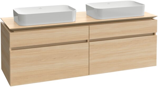Villeroy & Boch Finion - Umyvadlová mísa 600x350 mm, bez přepadu, alpská bílá CeramicPlus 414361R1
