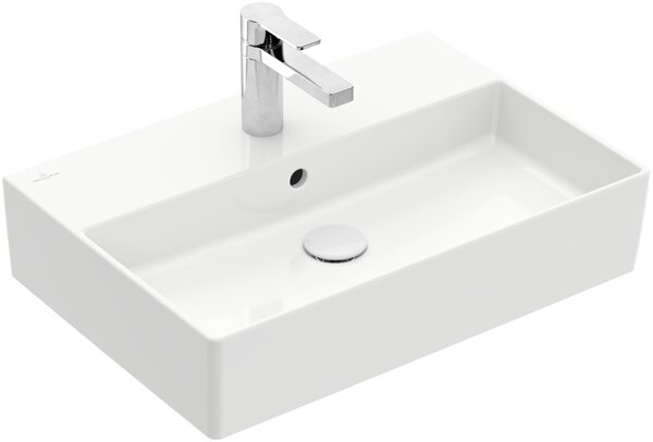 Villeroy & Boch Memento 2.0 - Umyvadlo 600x420 mm, s přepadem, alpská bílá 4A226001