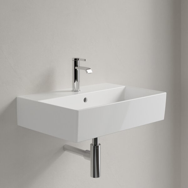 Villeroy & Boch Memento 2.0 - Umyvadlo 600x420 mm, s přepadem, alpská bílá 4A226001