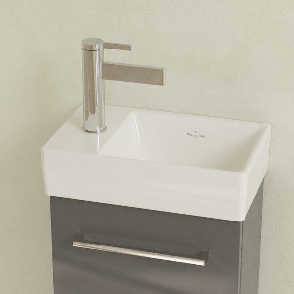 Villeroy & Boch Avento - Umyvátko 360x220 mm, bez přepadu, alpská bílá 43003R01