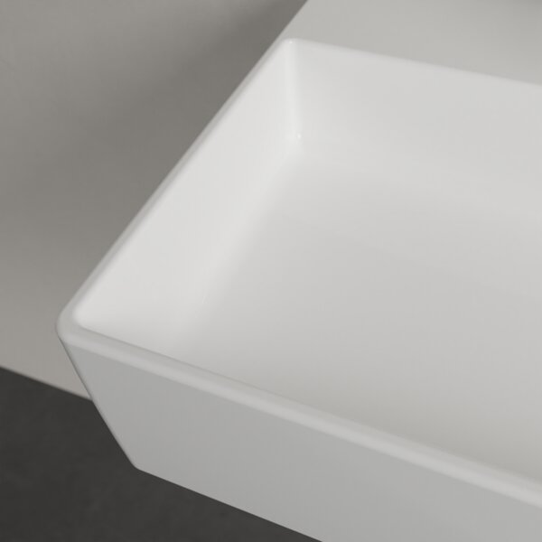 Villeroy & Boch Memento 2.0 - Umyvadlo 600x420 mm, s přepadem, alpská bílá 4A226001