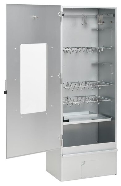 Grilovací trouba / udírna s generátorem kouře pozinkovaná ocel 3200750