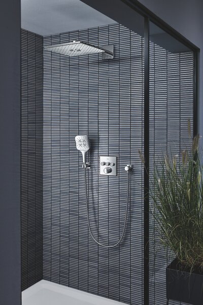 GROHE Rainshower SmartActive 130 Cube - Ruční sprcha 3 proudy, Chrom 26582000