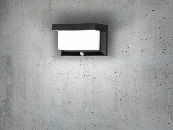 Eglo 48968 UTRERA - LED solární nástěnné svítidlo s čidlem 32 x 0,12W, 4000K, 800lm (Venkovní solární svítidlo nejen nad vchodové dvěře)