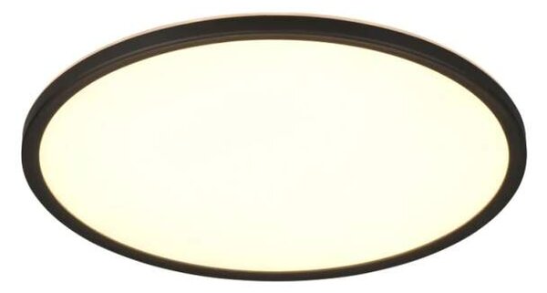 Trio Leuchten R63011902 JOKO - LED černé stropní svítidlo stmívatelné ovladačem 22W, 2700lm, 2700 - 6500K, Ø 42cm (Stropní LED svítidlo se změnou barvy světla)