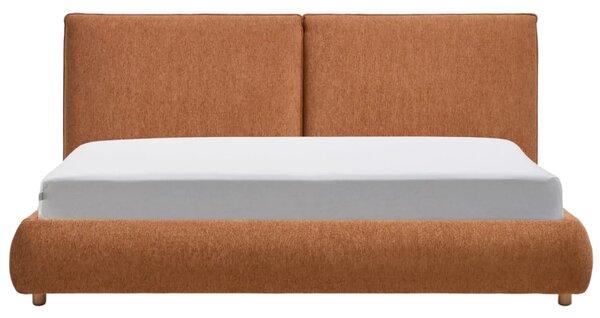 Kave Home Terakotová dvoulůžková postel Elerio 180 x 200 cm