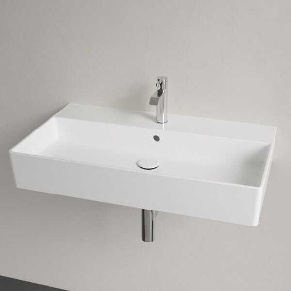 Villeroy & Boch Memento 2.0 - Umyvadlo 800x470 mm, s přepadem, alpská bílá 4A228001