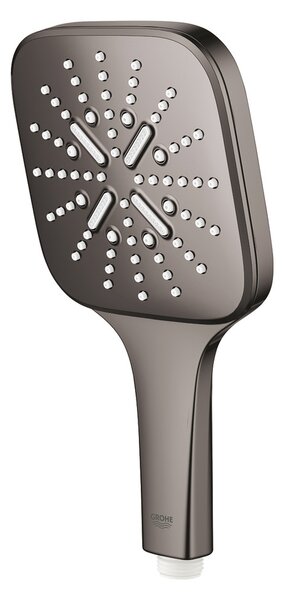 GROHE Rainshower SmartActive 130 Cube - Ruční sprcha 3 proudy, hard Graphite 26582A00