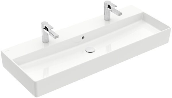 Villeroy & Boch Memento 2.0 - Umyvadlo 1200x470 mm, s přepadem, alpská bílá 4A22C401