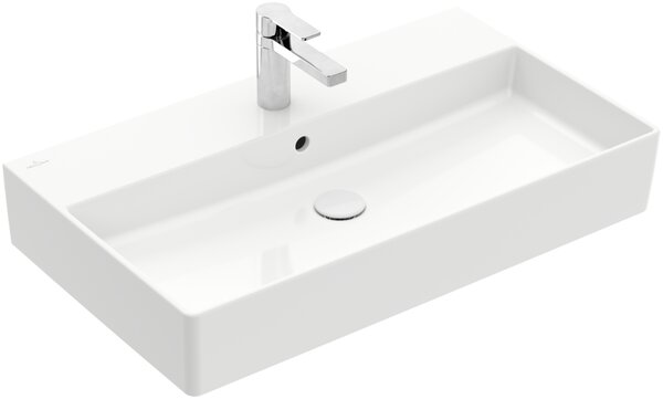 Villeroy & Boch Memento 2.0 - Umyvadlo 800x470 mm, s přepadem, alpská bílá 4A228001