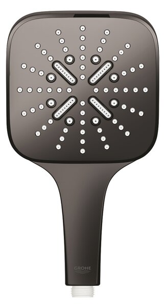 GROHE Rainshower SmartActive 130 Cube - Ruční sprcha 3 proudy, hard Graphite 26582A00