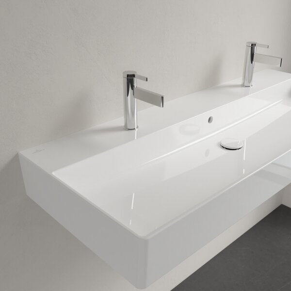 Villeroy & Boch Memento 2.0 - Umyvadlo 1200x470 mm, s přepadem, alpská bílá 4A22C401
