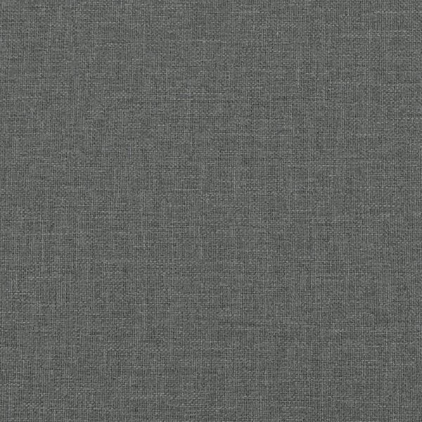 2místná pohovka s polštáři tmavě šedá 120 cm textil 3200838