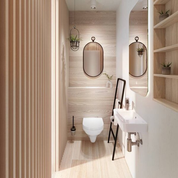 Villeroy & Boch O.novo - Umyvátko 500x250 mm, s přepadem, alpská bílá 4342L501
