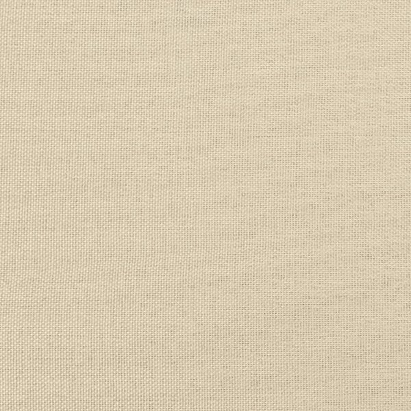 2místná pohovka s polštáři krémová 120 cm textil 3200776