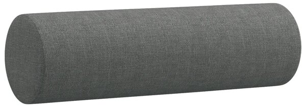2místná pohovka s polštáři tmavě šedá 120 cm textil 3200838