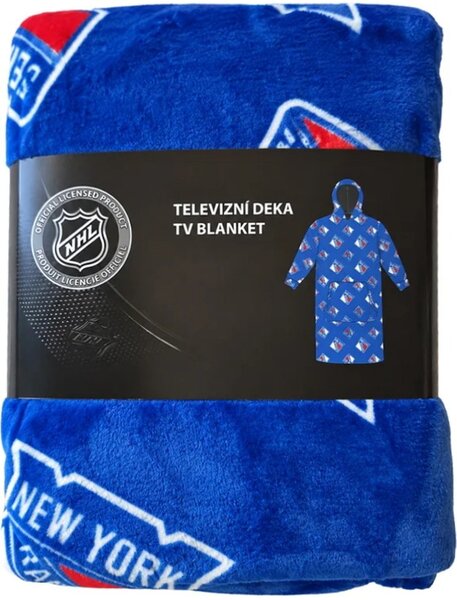 Mikinová televizní deka NHL New York Rangers - vel. M