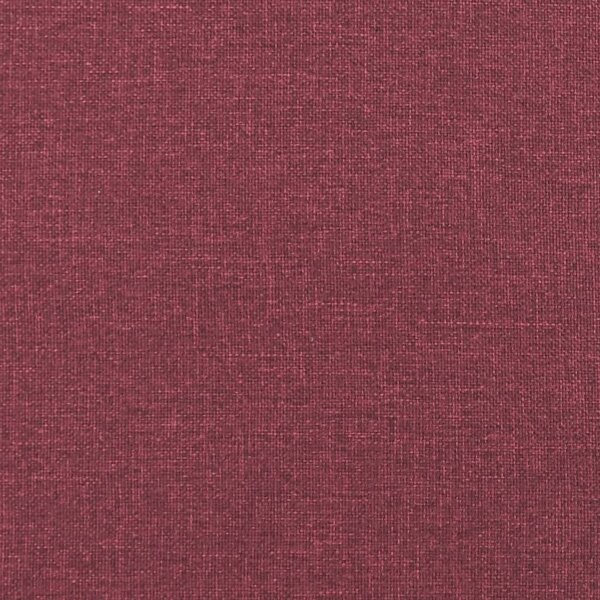 Křeslo s podnožkou vínové 60 cm textil 3200999