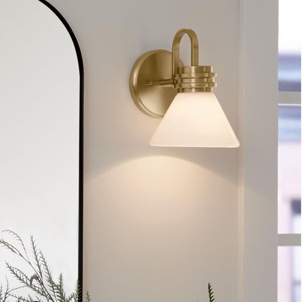 Kichler KL-FARUM1-CPZ - LED Koupelnová lampa FARUM 1xG9/3W/230V mosaz