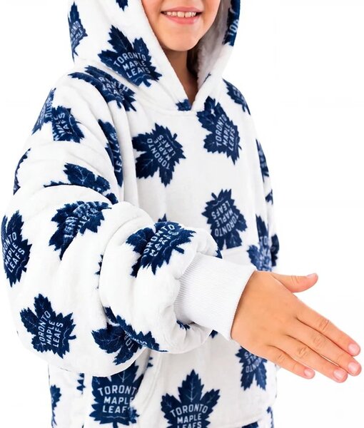 Mikinová televizní deka NHL Toronto Maple Leafs - vel. S