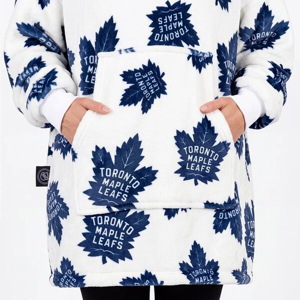 Mikinová televizní deka NHL Toronto Maple Leafs - vel. M