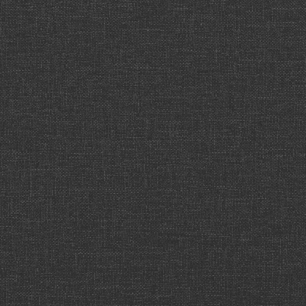 2místná pohovka s polštáři černá 120 cm textil 3200778