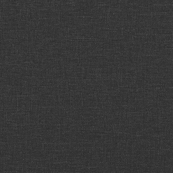 2místná pohovka s polštáři černá 140 cm textil 3200786