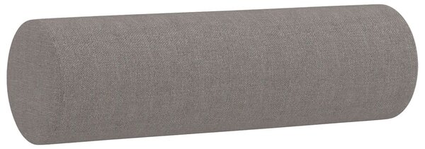 3místná pohovka s polštáři taupe 180 cm textil 3200797
