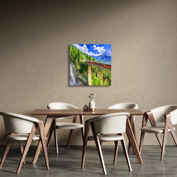 Obraz - Matterhorn, Zermatt, Valais, Švýcarsko (30x30 cm)
